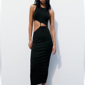 Zara cut out dress